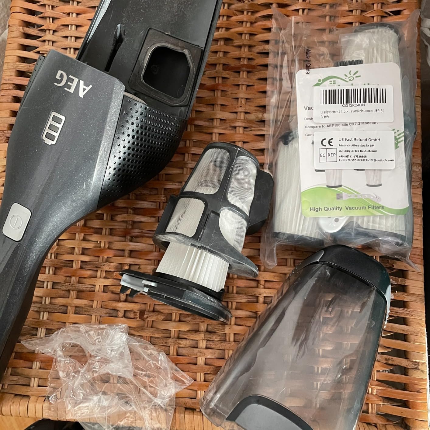 Wunderbar Aeg Akku Staubsauger Cx7 Ersatzteile Bild