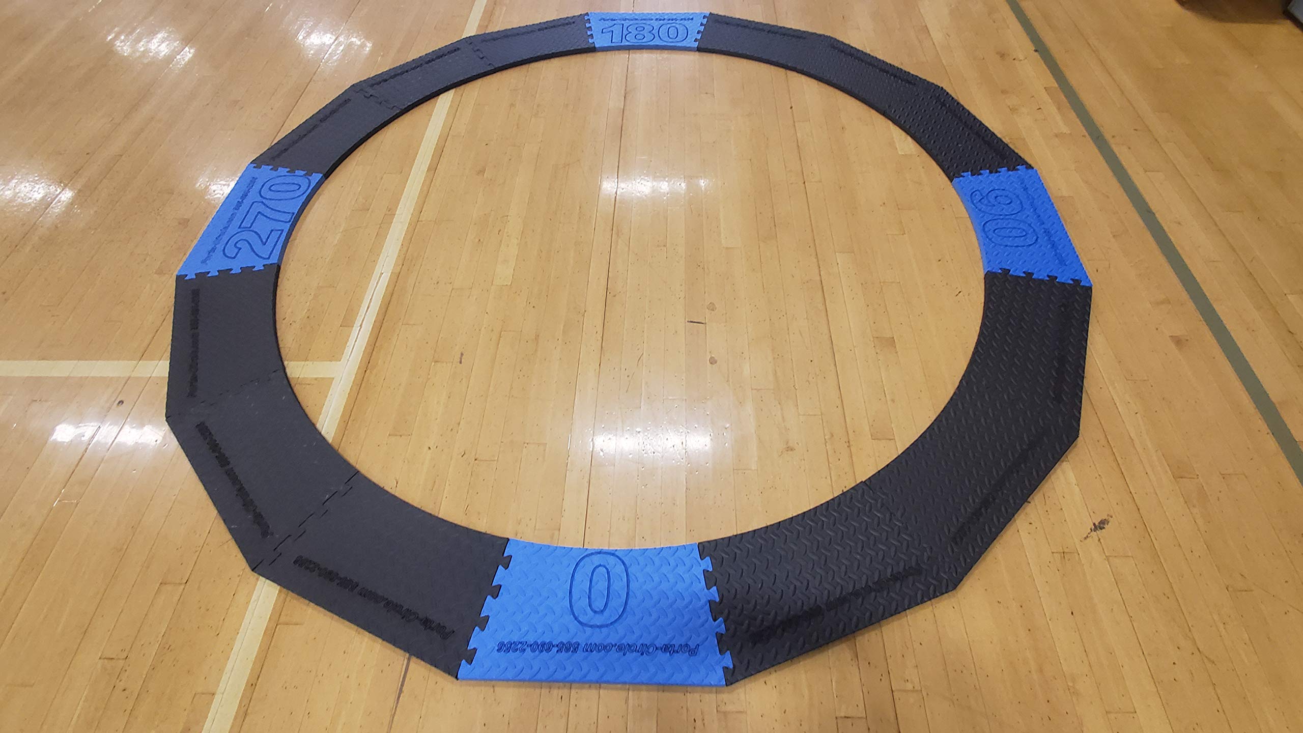 Porta-Circle Shot, Hammer, Weight Throw, Throwing Circle - Premium 1 Inch Heavy Duty