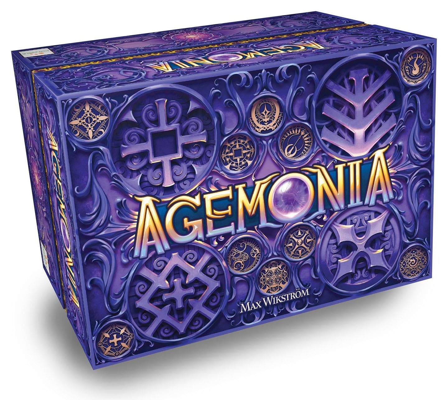 Agemonia - EIN Brettspiel von Lautapelit.fi - 1-4 Spieler - Brettspiele für Familie - 60-120 Minuten Spielzeit - Spiele für Familienspielabend - für Teenager und Erwachsene ab 14 Jahren - Englische