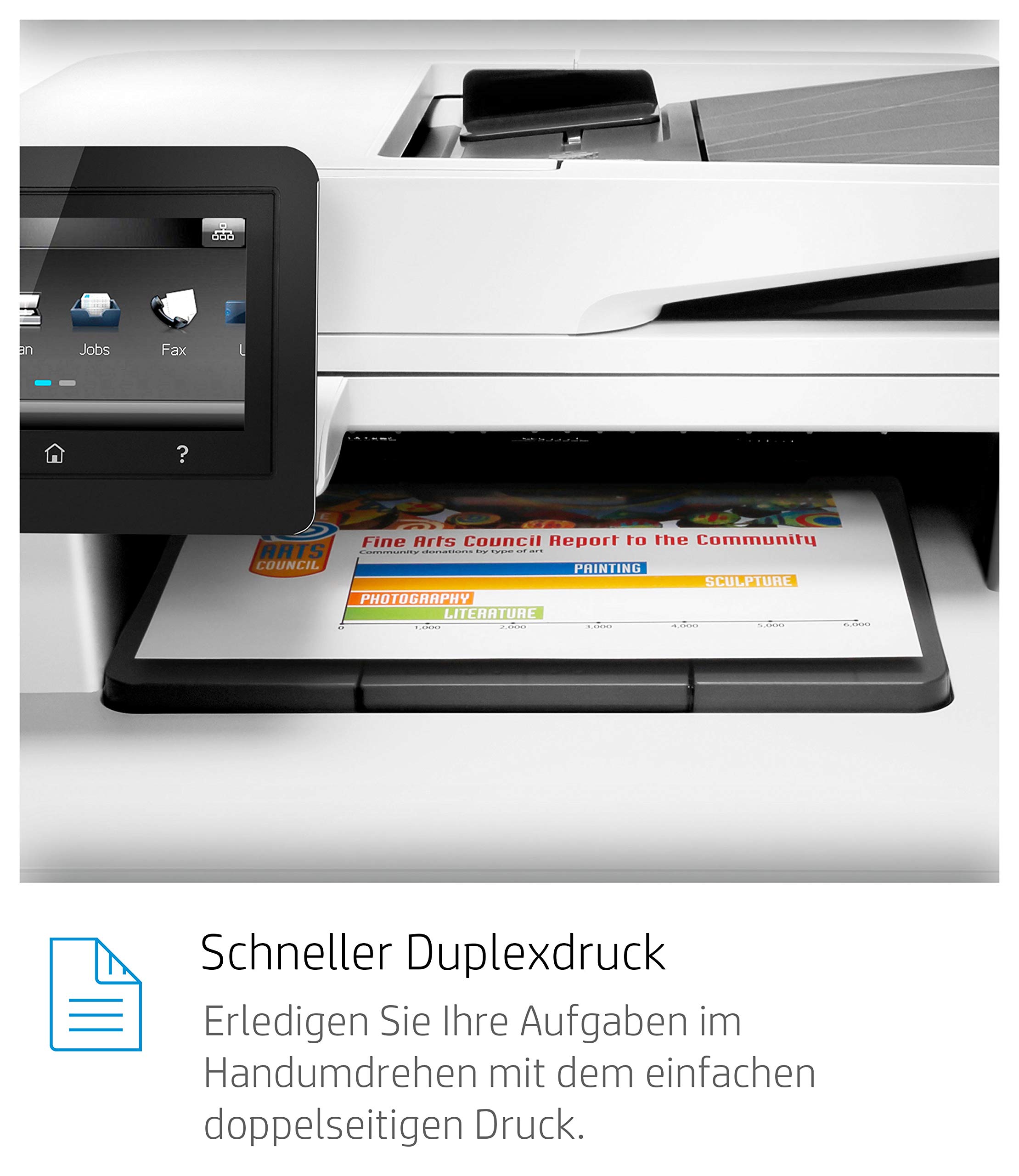 HP CF378A#B19 Color LaserJet Pro MFP M477fdn weiß