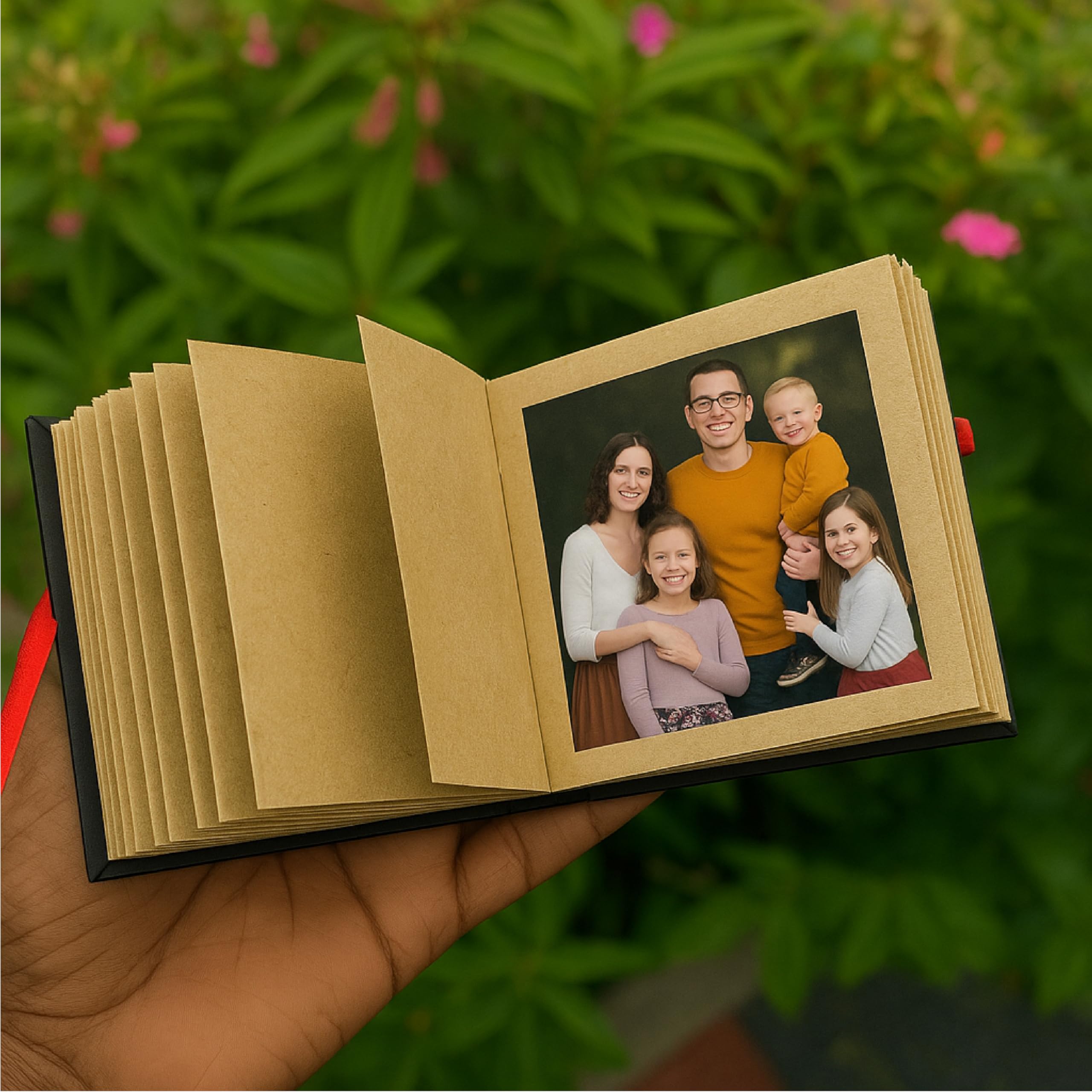woopme Mini Scrapbook Photo Album | Personalised Photo Album Gifts