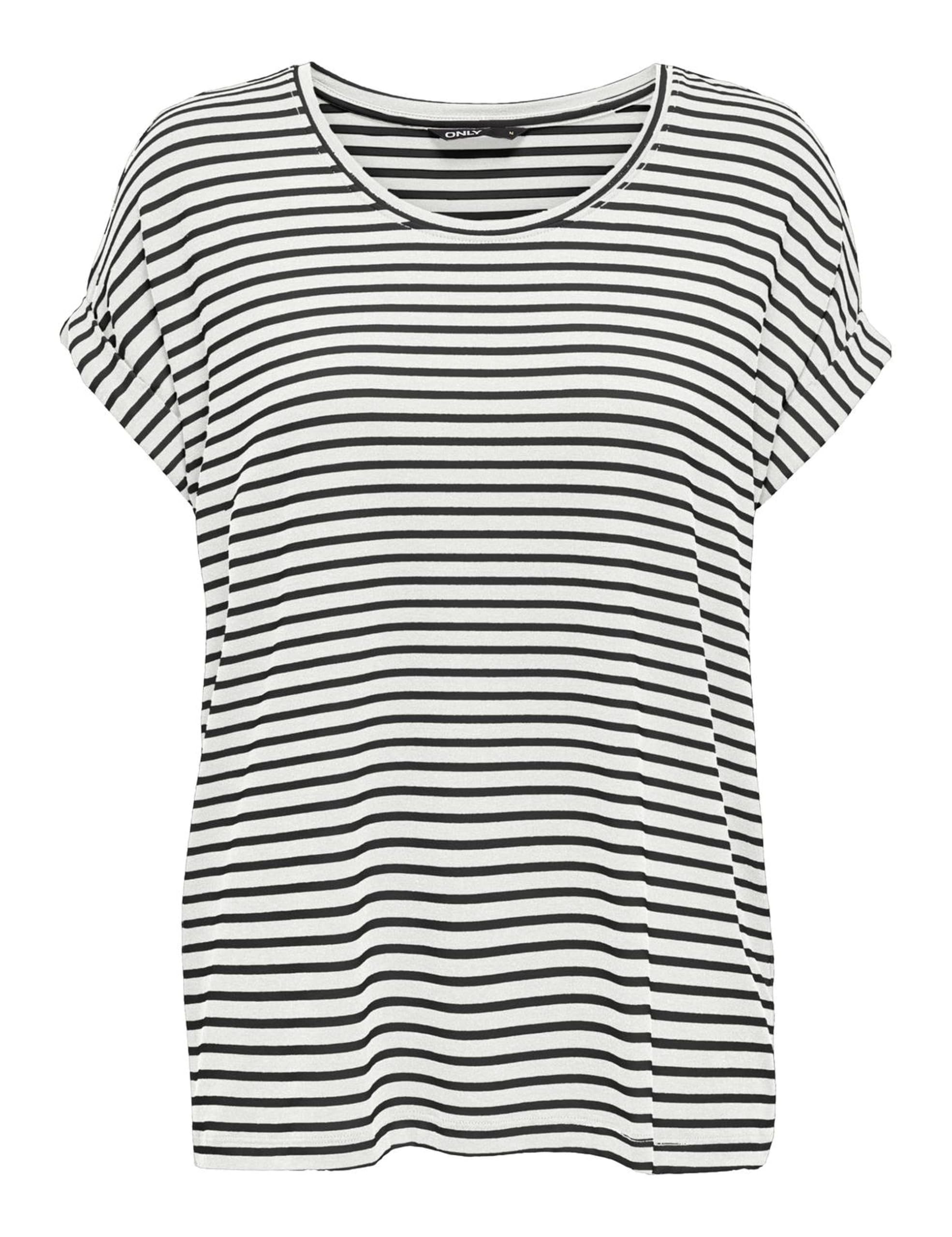 Onlmoster Stripe S/S O-Neck Top JRS Noos