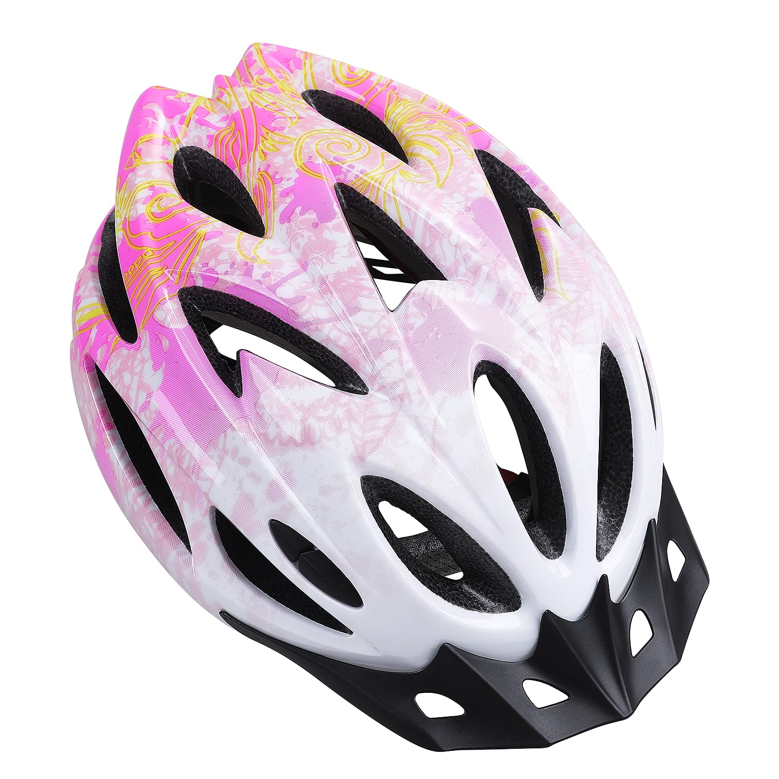 Zacro Adult Bike Helmet Lightweight - Bike Helmet for Men Women Comfort with Pads & Visor, Safety Certified Bicycle Helmet for Adults Mountain Road Biker