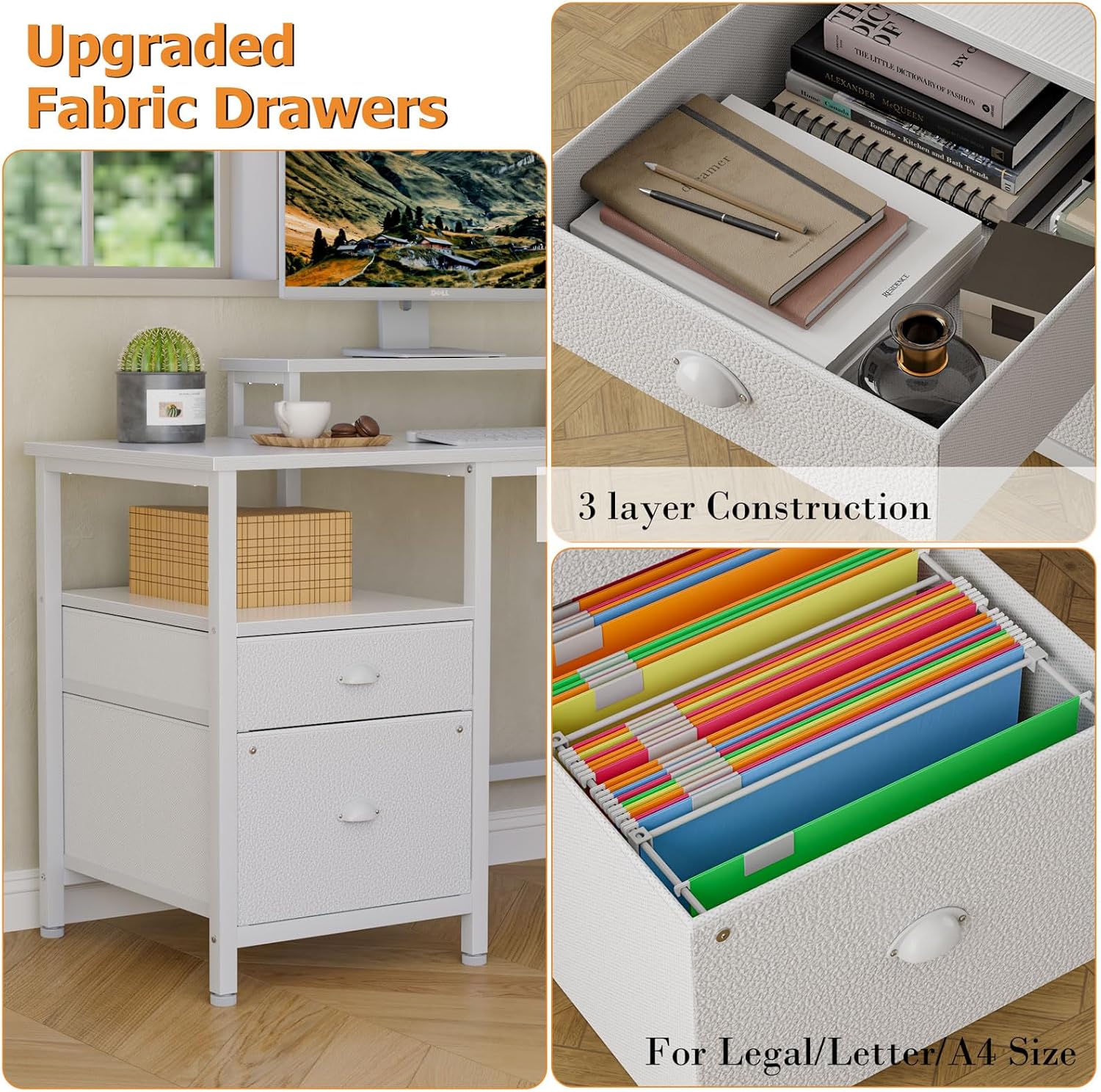 Libreria Design A S Furologee, 5 Ripiani, Mensola Multifunzione, Struttura In Metallo E MDF, 116x38x23 Cm - 2