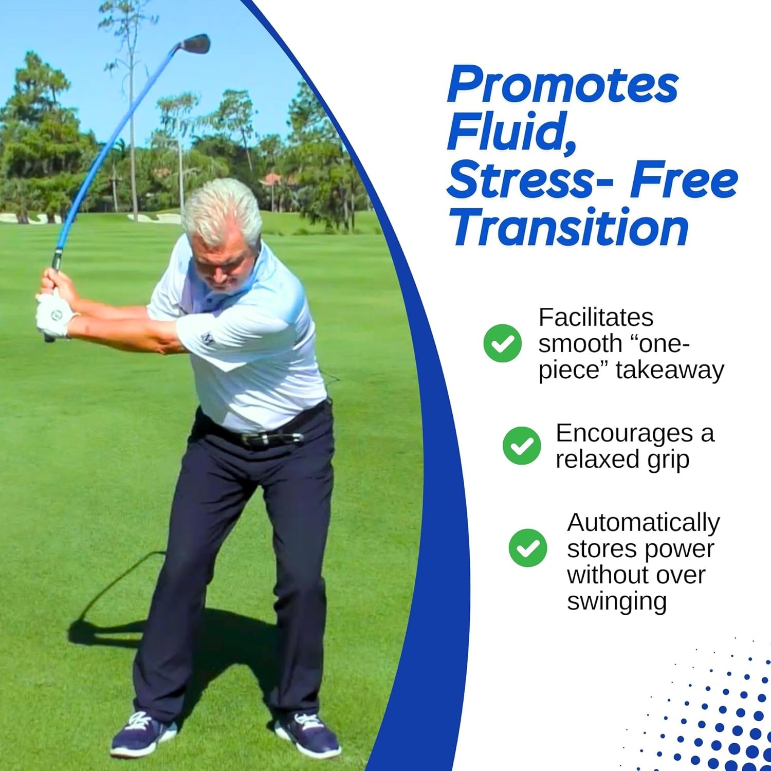 Lag Shot XL 7 Iron Swing Trainer for Taller Men – Longer, Flexible Shaft Designed for Height & Strength | Groove Tempo, Lag & Timing | Build a Whippy, Powerful Swing for Better Distance & Accuracy