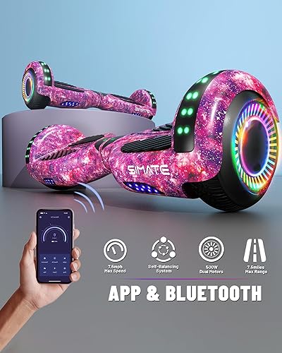 Miniatura 3 de SIMATE Accesorio de asiento Hoverboard con accesorio de asiento, Go Kart con longitud de marco ajustable para aeropatín de 6.5 a 10 pulgadas, regalo