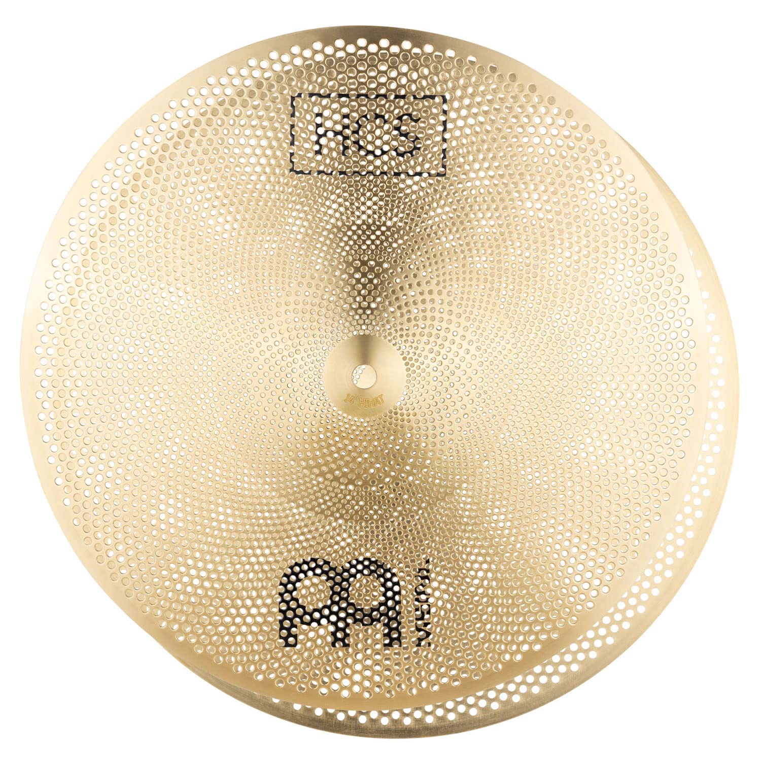 Meinl P-HCS141620 Übungsbecken Set leise Schlagzeug-Becken + keepdrum Drumsticks