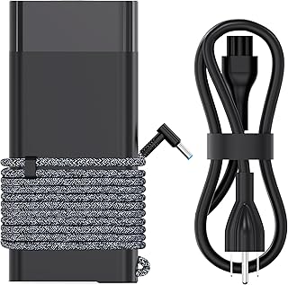 200W AC Adapter Laptop Charger for HP Omen Pavilion 15 16 17 15t 17t Gaming Laptop,ZBook 15 15u Fury Studio Power G3 G4 G5 G6 G7 G8 Mobile Workstation Slim Charger