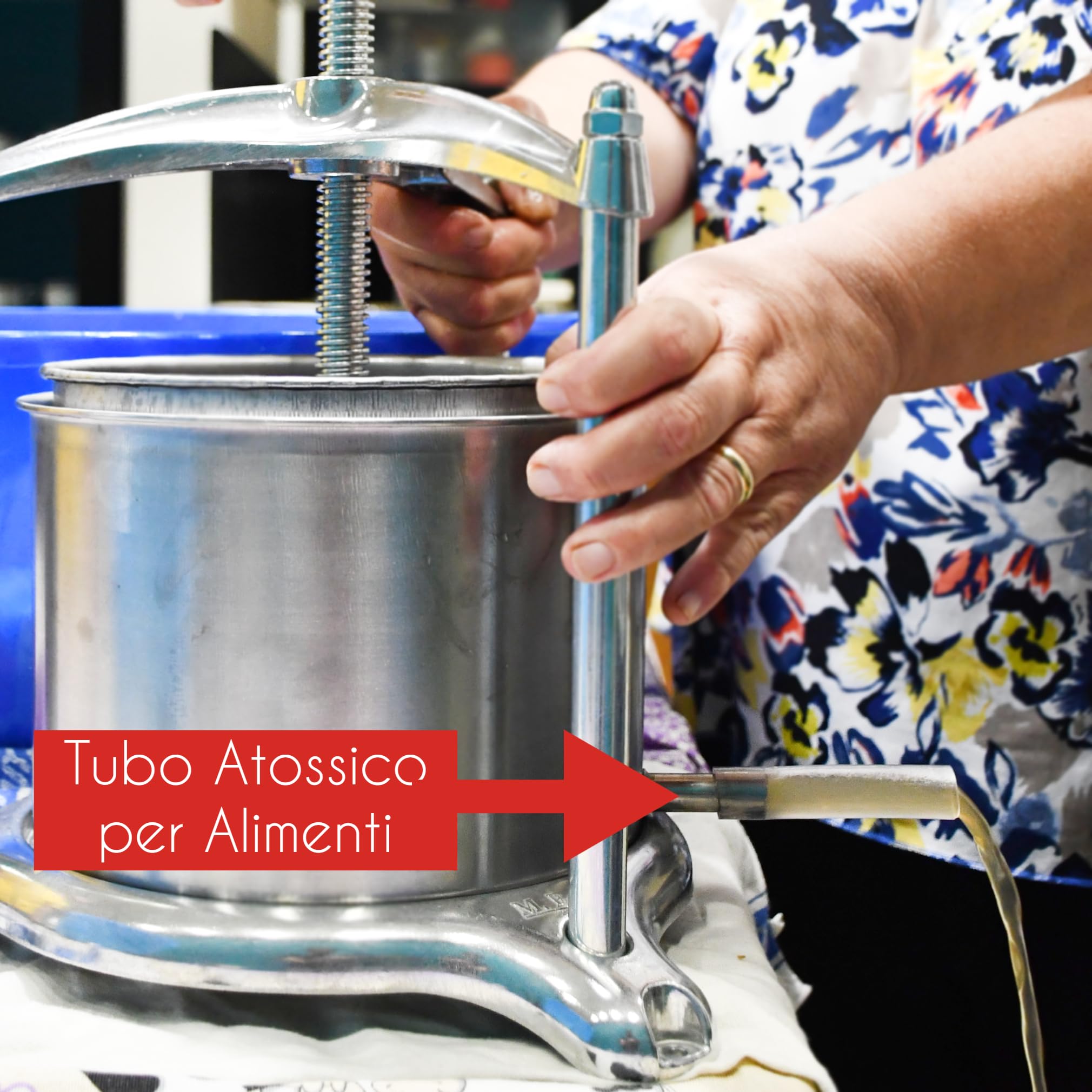 TORCHIETTO Premitutto Alluminio MEDIO Manuale Torchio Made In Italy Pentola Acciaio Inox Dedicata Resistente Per Sempre Modello 2026 SPREMIAGRUMI PER MIRTO MELENZANE CERTIFICATO