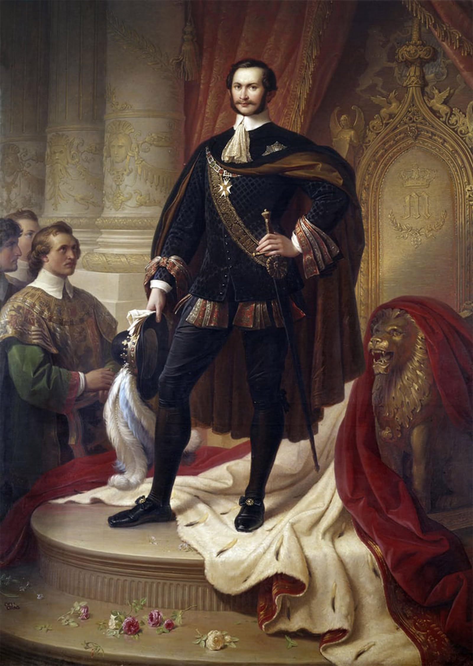 Tableau portrait de Maximilien II impression sur toile 60x90cm - 5