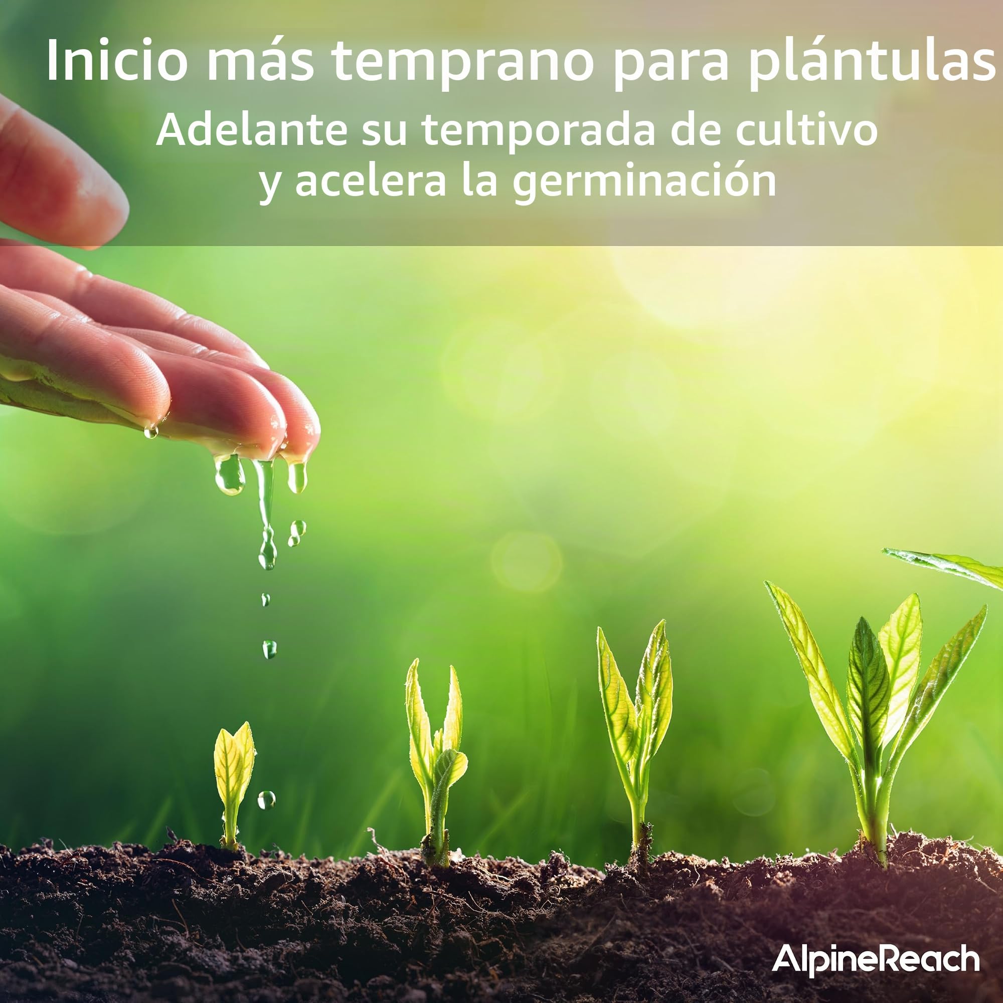 AlpineReach Cubierta de protección contra heladas de Plantas 3m x 9m Fila Flotante, Manta de jardín para congelar Material de Tela para Proteger en el frío del Invierno, jardinería a Bajas