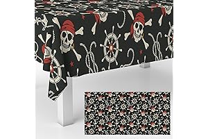 Pirate Skull Tablecloths for swashbuckling adventures