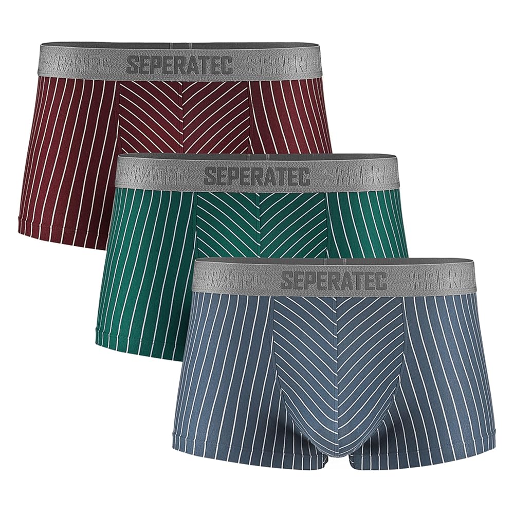 Amazon | [Separatec] ボクサーパンツ セット 蒸れない 陰嚢分離
