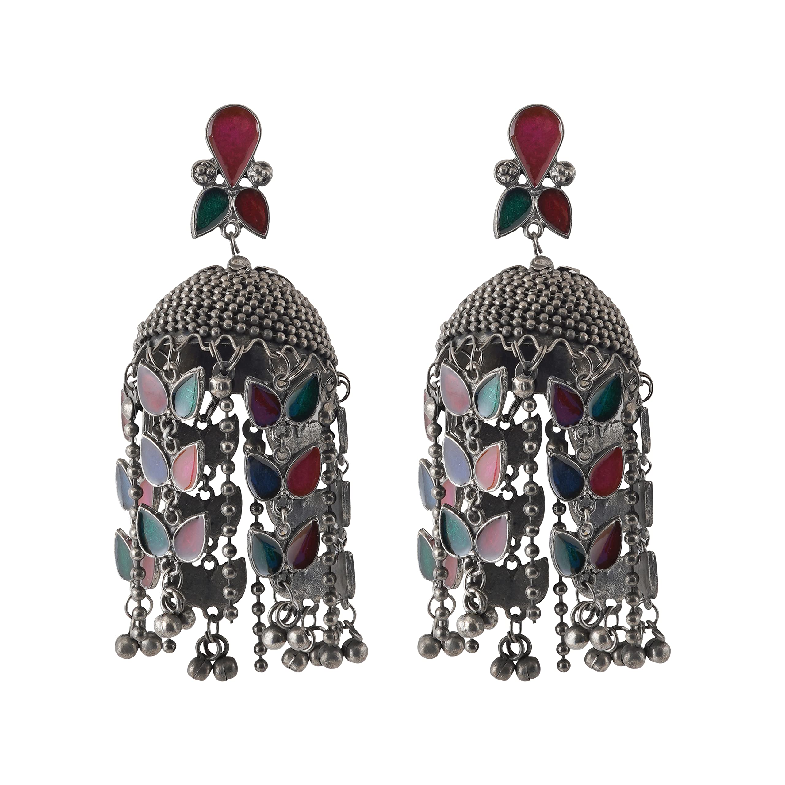 See full amazon price history chart for Teejh Niharika Silver Oxidised Earring Teejh Niharika Silver Oxidised Earring (B0BSGTR3VR) Amazon Price History, Amazon Price Tracker