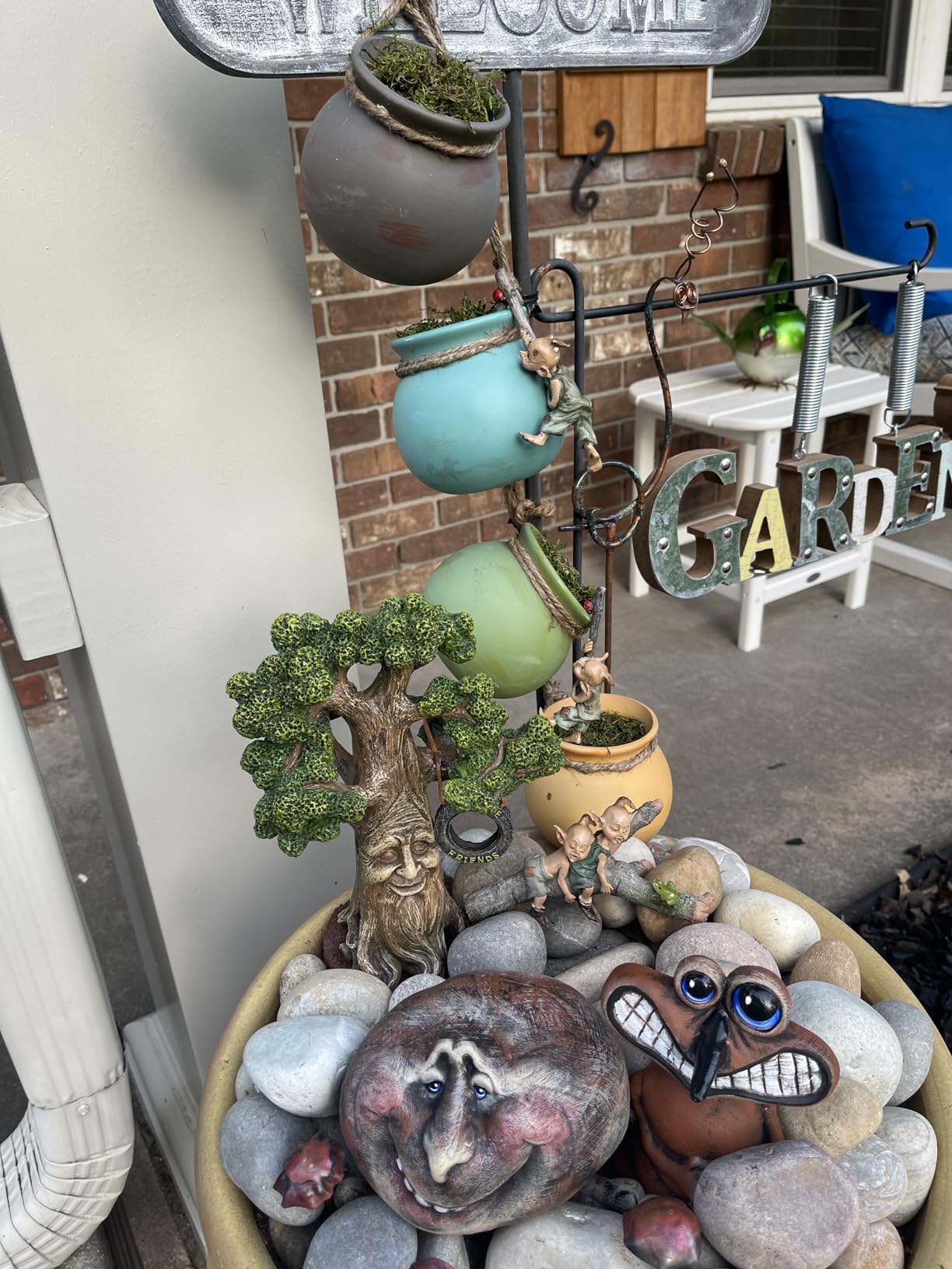 Statue Deco,Décorations Miniatures Pour Terrarium,1 Pièce,mousse,bonsaï,pot De Fleurs,artisanat