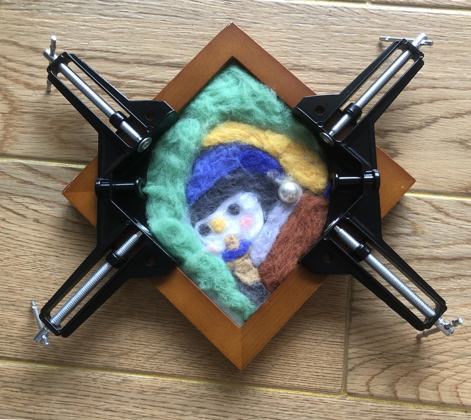 4 Pezzi Morsetti Angolari 90 Gradi per Legno da Falegname, Morsetto Angolare per Cornici Incollaggio Vetro Saldatura, Regolabili Falegnameria Utensili, Clamp, Morsa, Ganascia In Lega di Alluminio