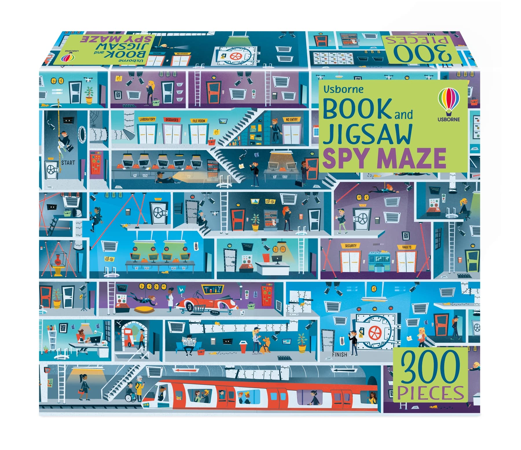 Usborne Book and Jigsaw Spy Maze by Kate Nolan, Sam Smith,  C... - 9781803705071