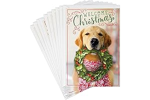 Adorable Dog Christmas Cards for Spreading Pawsitive Holiday Cheer