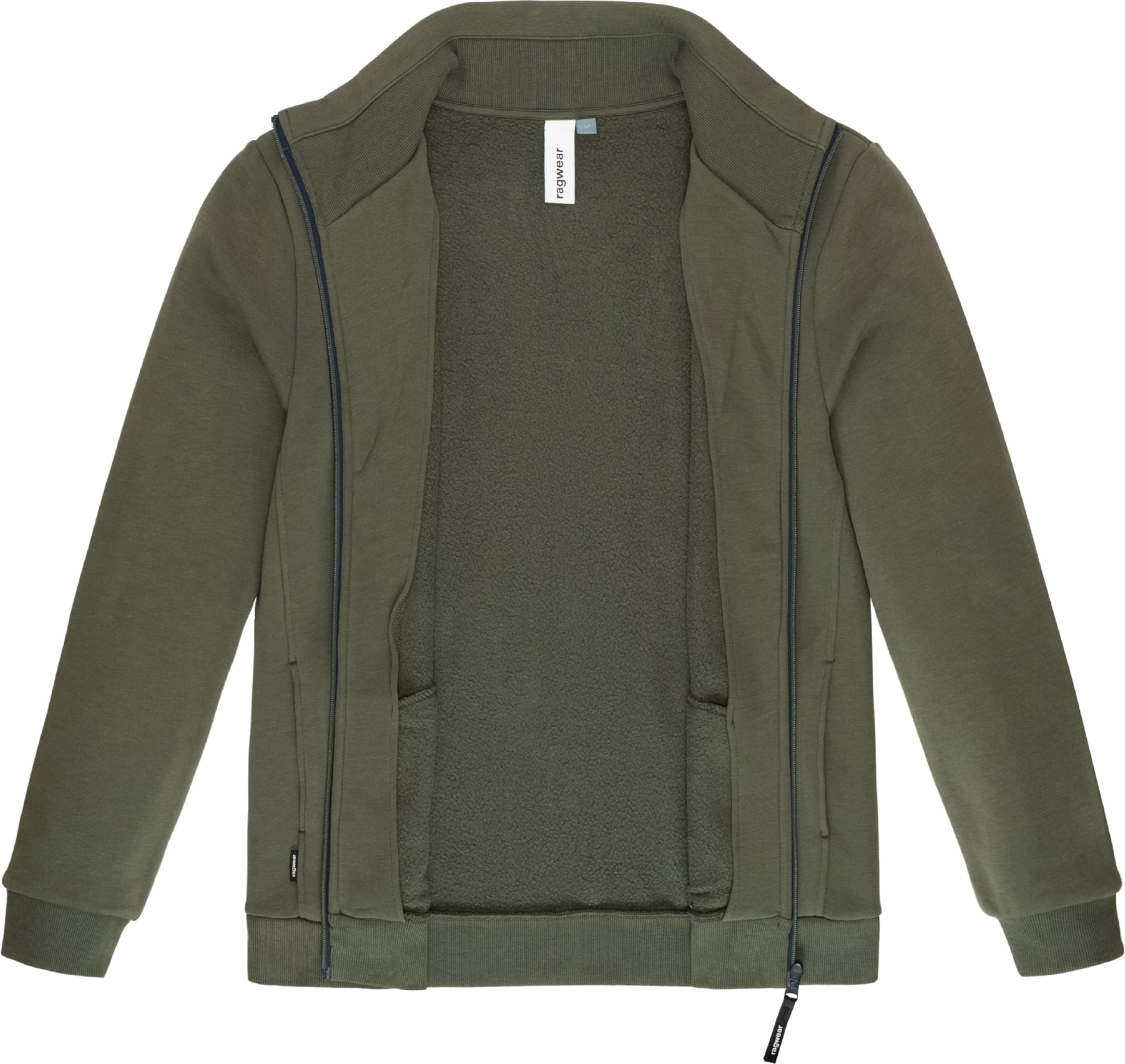 Ragwear Herren Sweatjacke Leichter Pullover Hoodie mit hohem Kragen Jettrys S-XXL