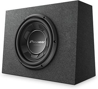 Pioneer TS-WX106B 10 Speakers 1100W Max, Pre-Loaded, Easy Installation, Enclosure Included