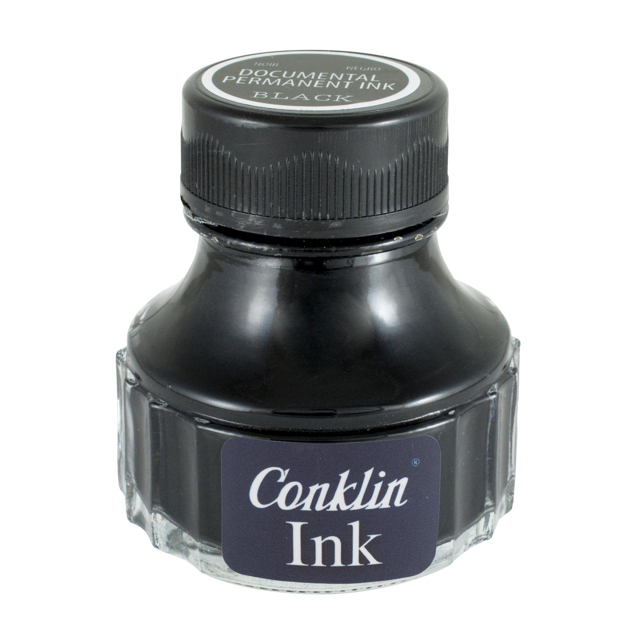 Conklin Mürekkep Serisi CK72137 Documental Permanent Black 90 ml Mürekkep