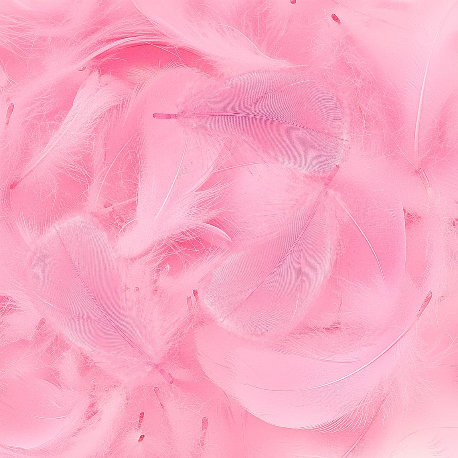 Mbsomnus Feathers for Crafting 600 Pcs Pink Feathers Natural Craft Feathers 5-12 cm Feathers for DIY Crafts Dream Catcher Earrings Headdress Feather Flowers Wedding Party Holiday Decoration