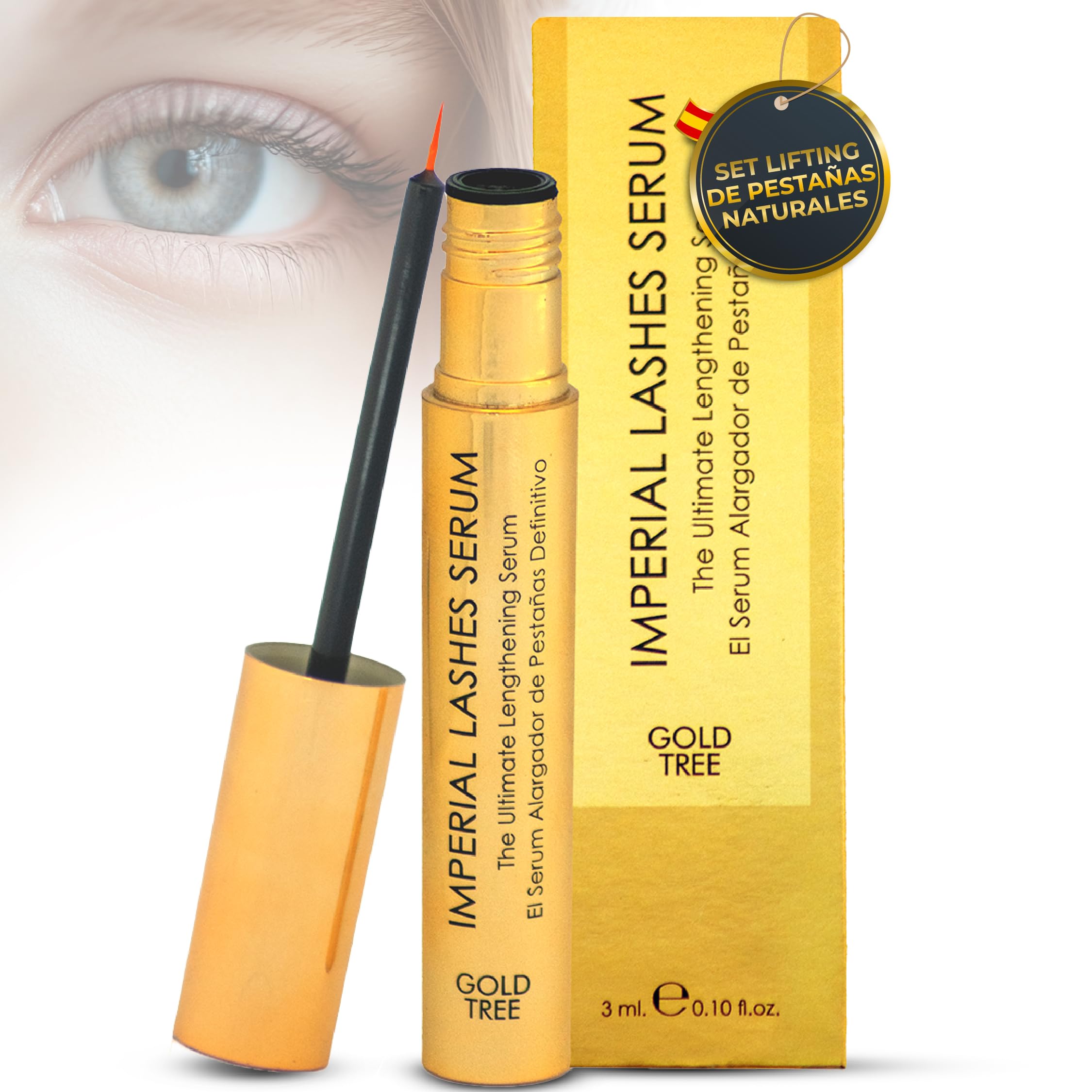 Gold Tree Imperial Lashes - Serum Pestañas Crecimiento - Crece Pestañas