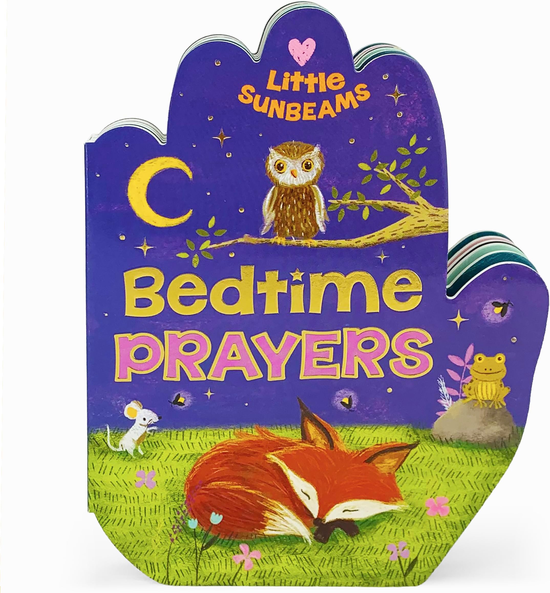 Goodnight God Bedtime Prayers Praying Hands Board Book - Gift for Easter, Christmas, Communions, Birthdays, and more! (Little Sunbeams)