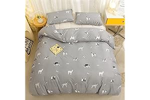 LAMEJOR Duvet Cover Set, Your Dog's Snuggly Haven