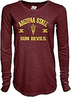 Vista 2 de Blue 84 NCAA Womens Long Sleeve T Shirt Tri-Blend Mascot