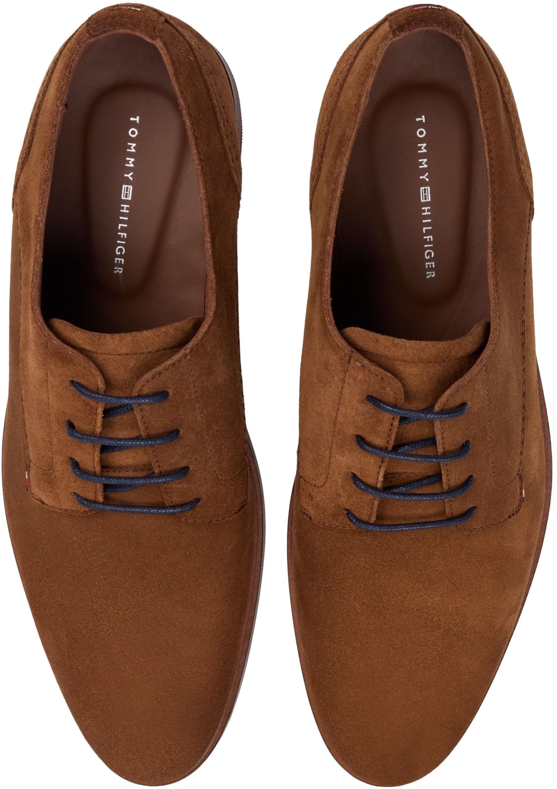 Tommy Hilfiger Hilfiger Suede Dress Shoe Fm0fm05776, Scarpe Derby Uomo