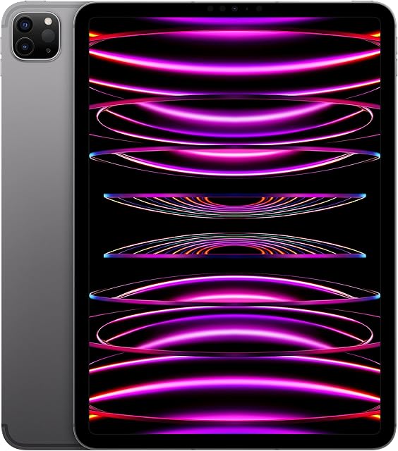 Apple 2022 11-inch iPad Pro (Wi-Fi + Cellular, 256GB) - Space Grey (4th generation)