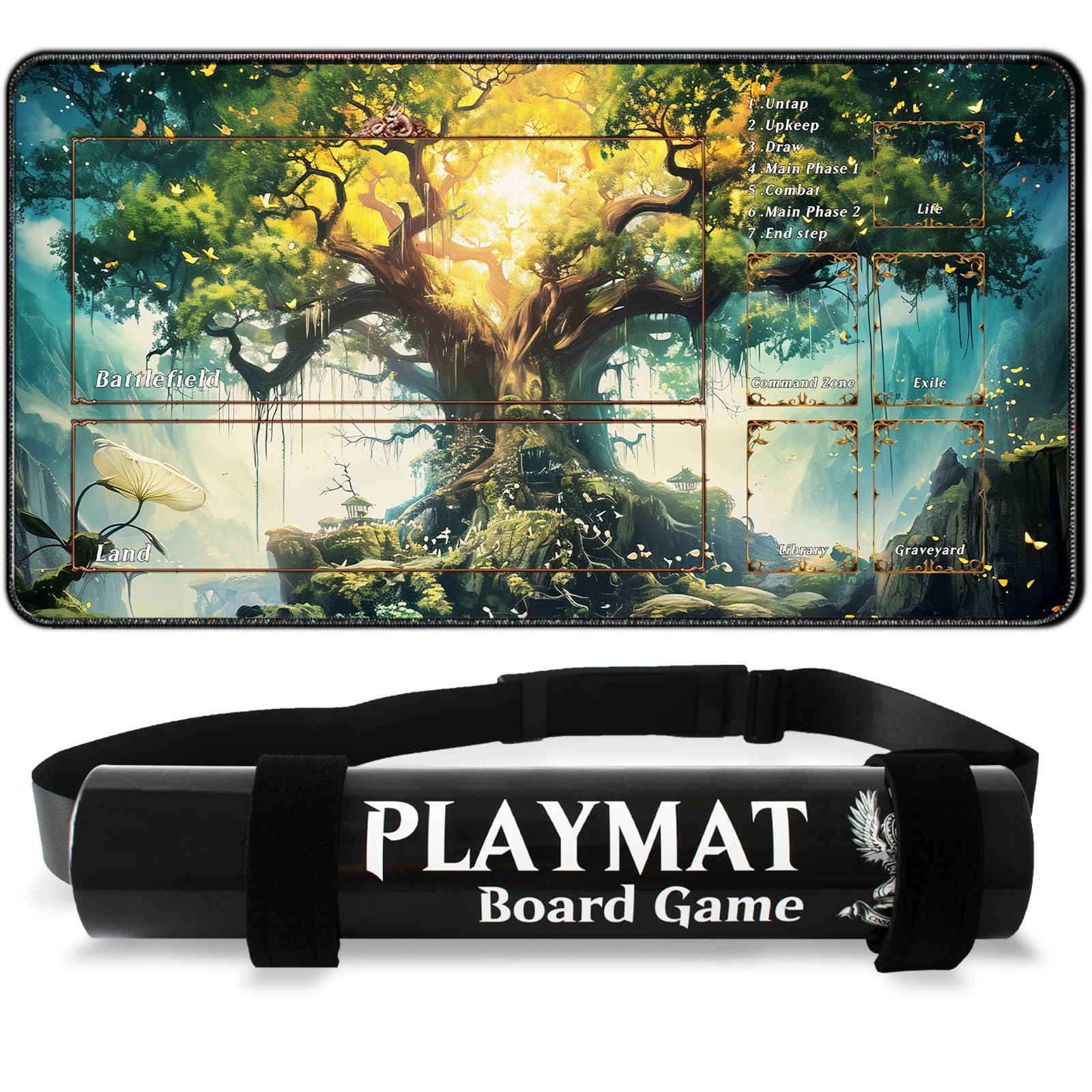 Amazon.com: MTG Playmat with Portable Playmat Tube, TCG Playmat 24