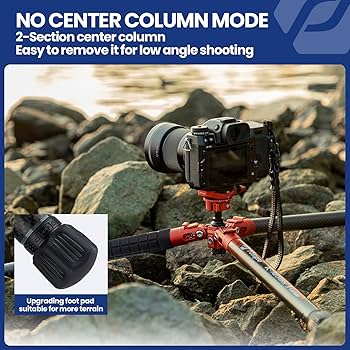 Fotopro X-Aircross 3 カーボン カメラ三脚軽量 一脚付き 3 Amazon | Fotopro カーボン三脚 5段調節 カメラ 三脚 152CM