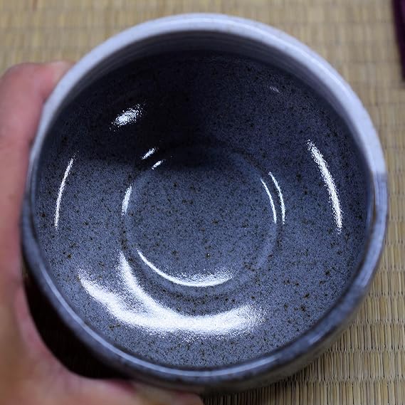 Japanese Matcha Bowl Gold Flower Kutani Yaki(ware)