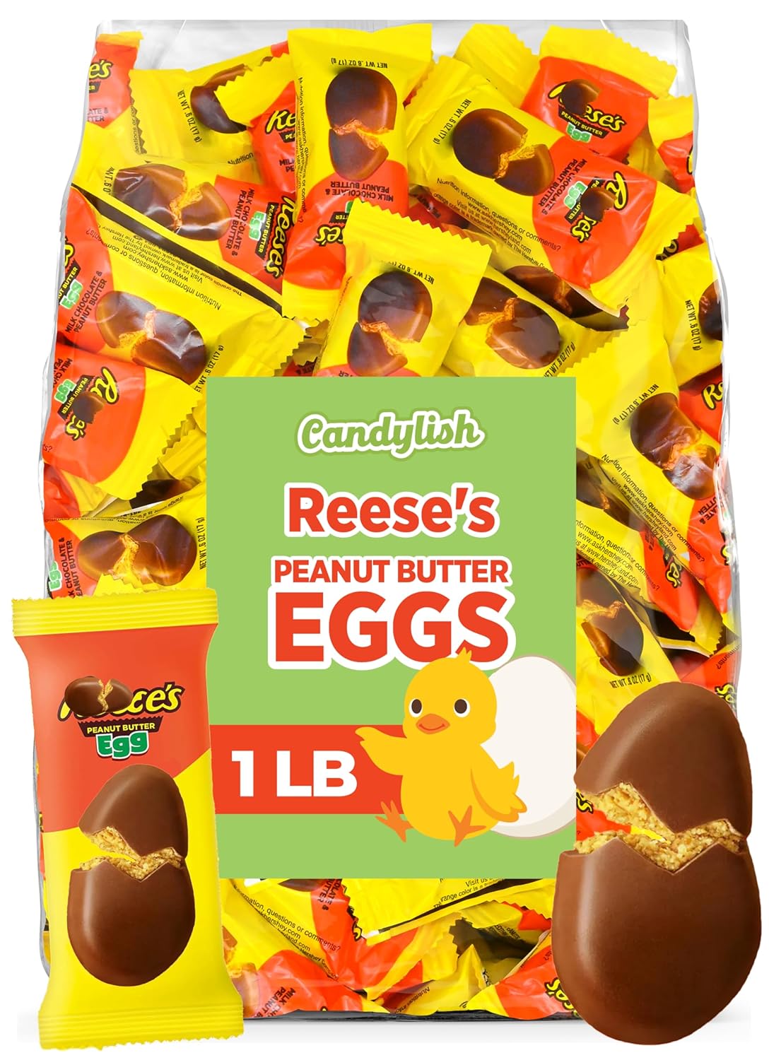 Reeces Easter Milk Chocolate Peanut Butter Easter Eggs Thumbnail