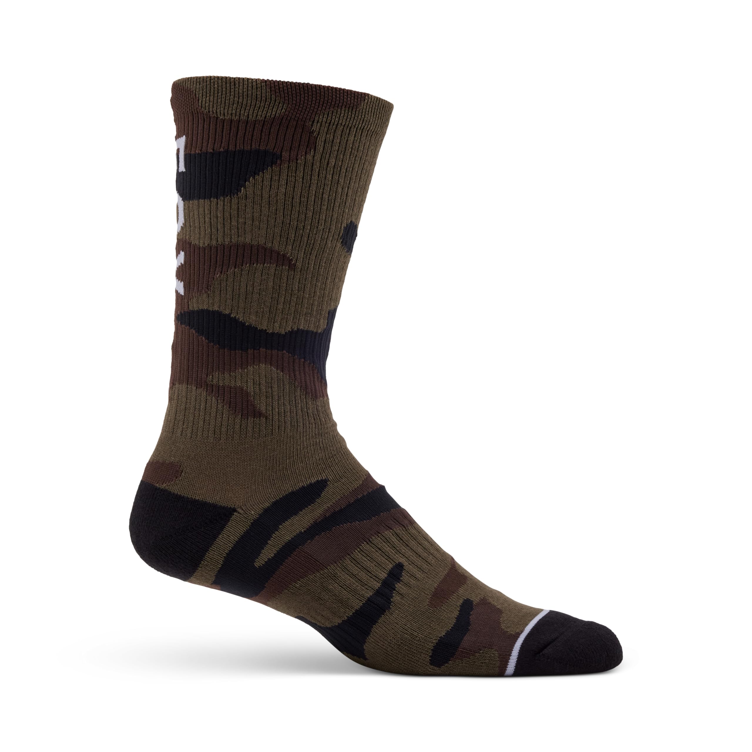Fox Camo Crew Green Camo Socks XS/S
