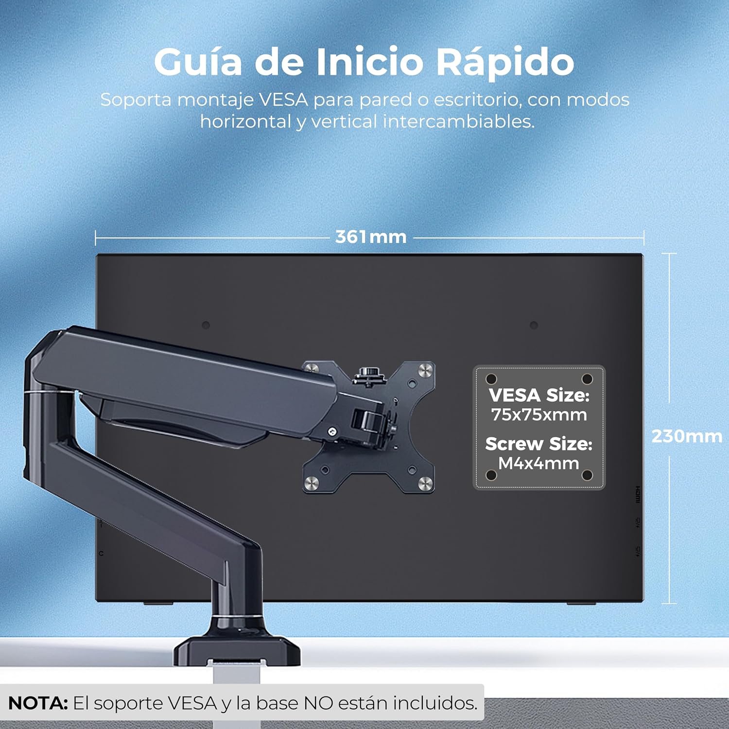 UFYQL Monitor Portátil de 15,6″ Full HD IPS 1080P Mate, Ultra Ligero, Compatible con Portátil，PC，MacBook/，Teléfono，Xbox，PS4/5，TV, Puertos HDMI/USB-C, Funda de Protección y Montaje VESA 7