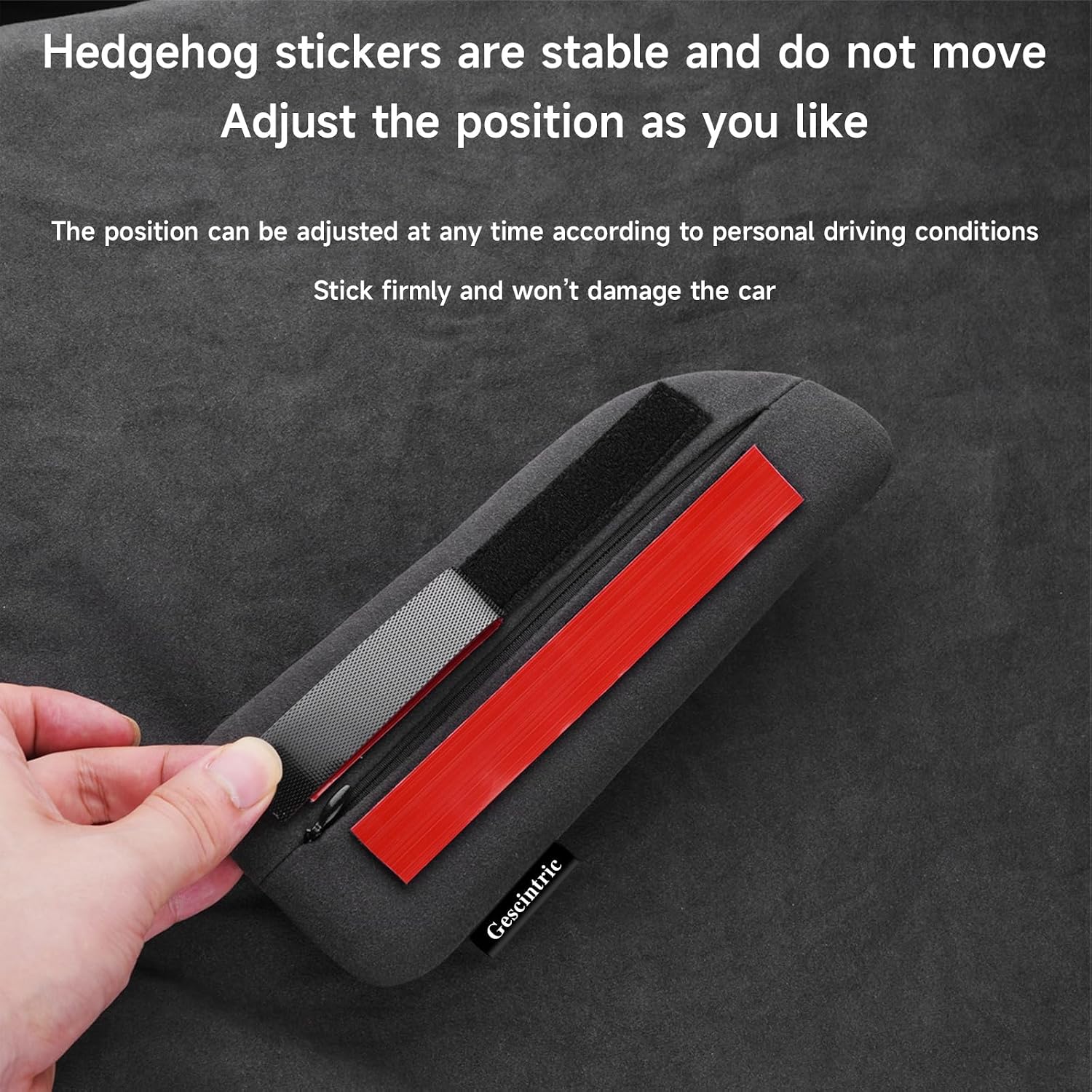 Alcantane Elbow Rest: Memory Foam Support for Car Legs and Knee, Anti-Fatigue