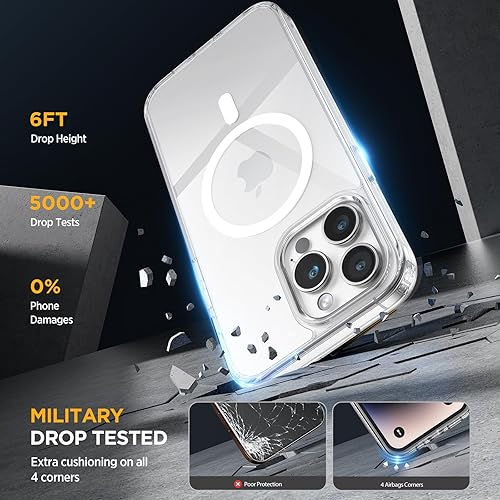 Miniatura 599 de Miracase - Funda diseñada para iPhone 11 con protector de pantalla, funda de goma de silicona líquida, protección total contra caídas y a prueba