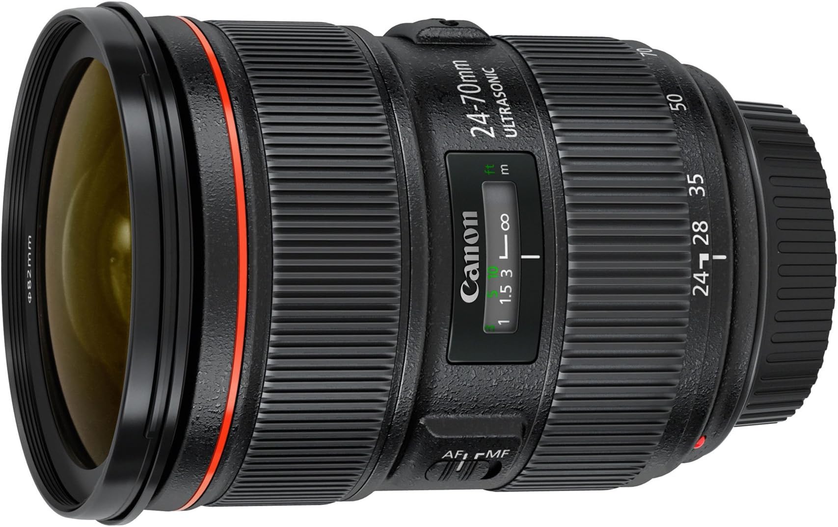 Canon 5175B002-cr EF 24-70mm F/2.8L II USM Standard Zoom Lens, Black (Renewed)