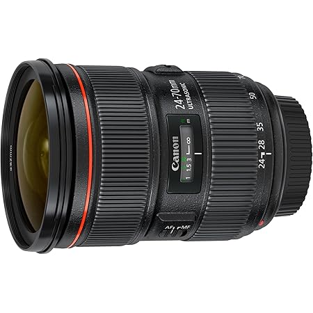 Canon 5175B002-cr EF 24-70mm F/2.8L II USM Standard Zoom Lens, Black (Renewed)
