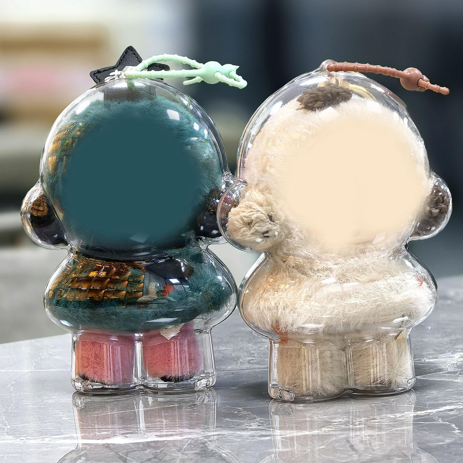 ぬいぐるみ用ディスプレイバッグ Amazon.co.jp: クリアフィギュアディスプレイバッグ チェーン付き 6