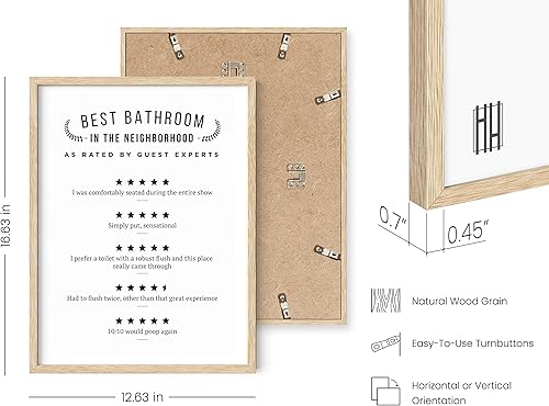 Miniatura 87 de HAUS AND HUES Decoración Divertida de Baño – Arte de Pared de Barba y Mullet, Letrero Humorístico de Baño, Impresión de Pared Divertida para Baño o