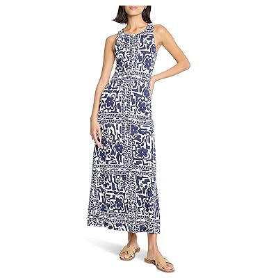 NIC+ZOE Floret Blues Knit Dress Women