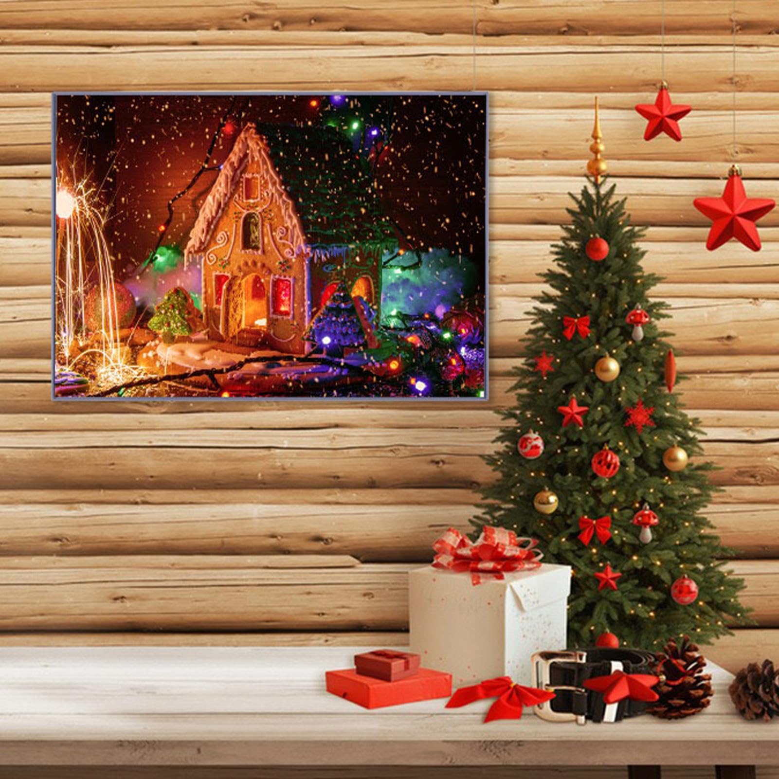 Amazon.co.jp : クリスマスの絵をライトアップ,クリスマスライトペイン