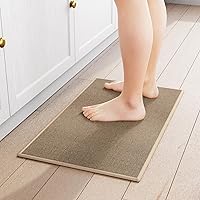 Vista 31 de Tapete de Cocina 1 PCS, Alfombras Acolchadas Antideslizantes para Piso de Cocina, Tapete Corredor Absorbente de Comodidad para Estar de Pie Lavable