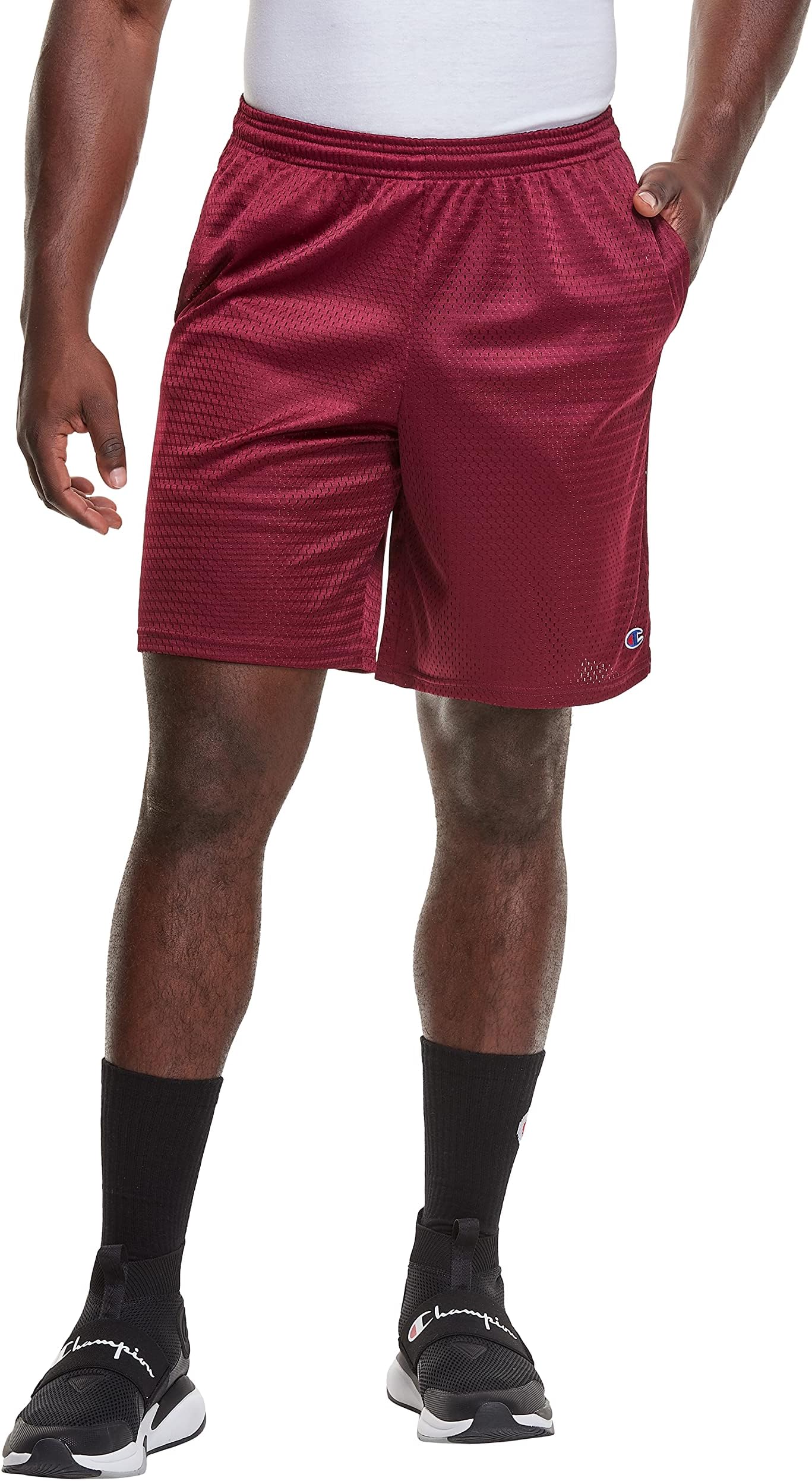 ChampionMen's Long Mesh Short with Pockets