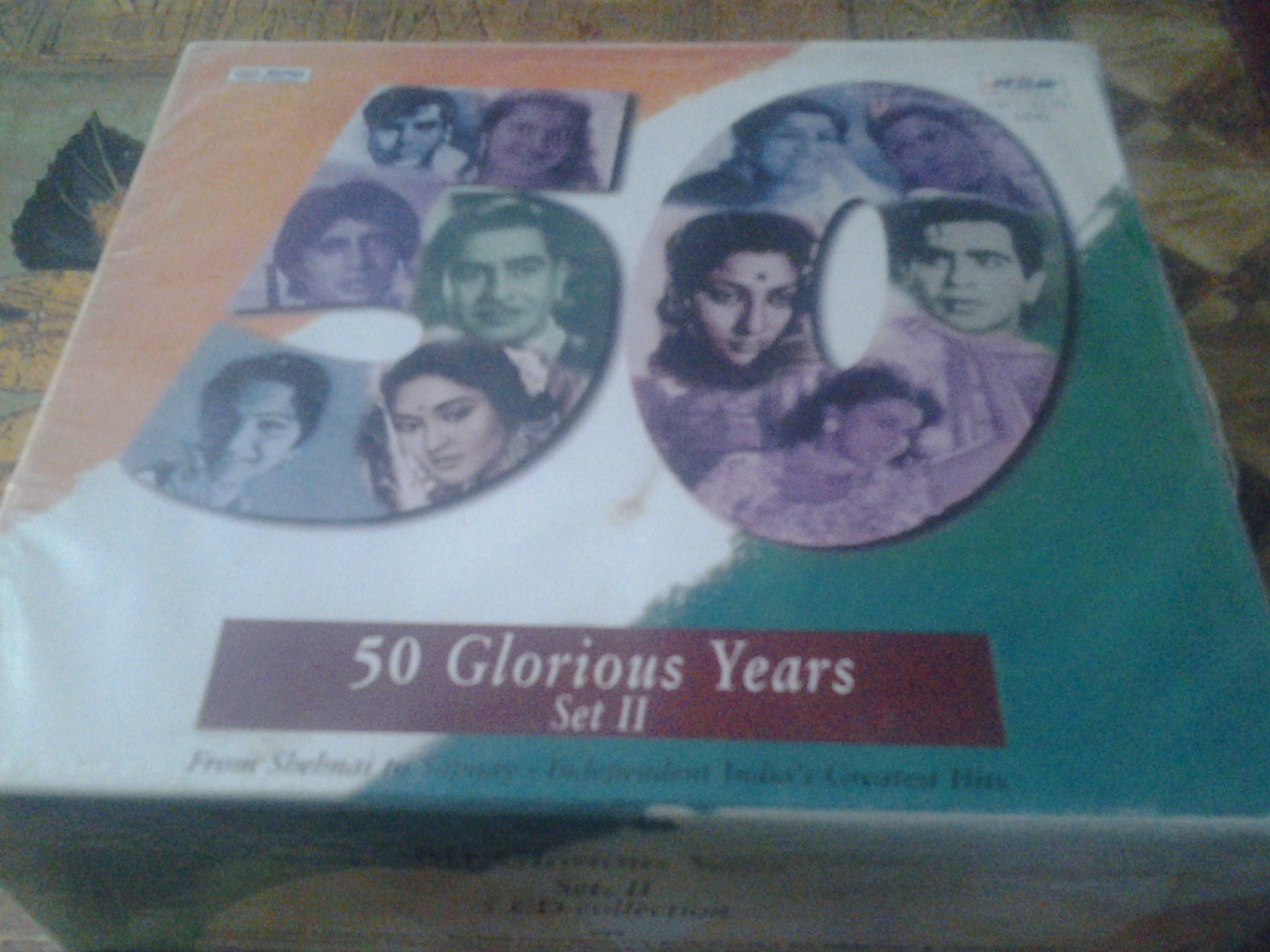50 glorious years set 2 II 5 CD BOXSET INDIAN INDEPENDENT NEW SEALED SHEHNAI SAPNAY