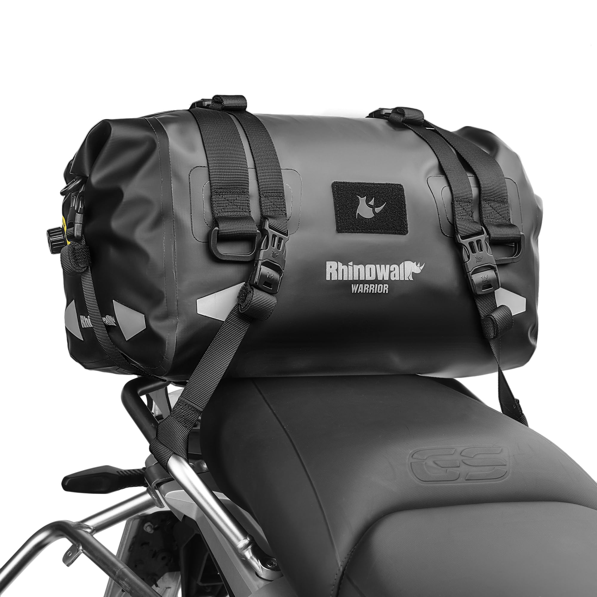 Amazon | Rhinowalk オートバイサドルバッグ 20L – コンパクトな防水